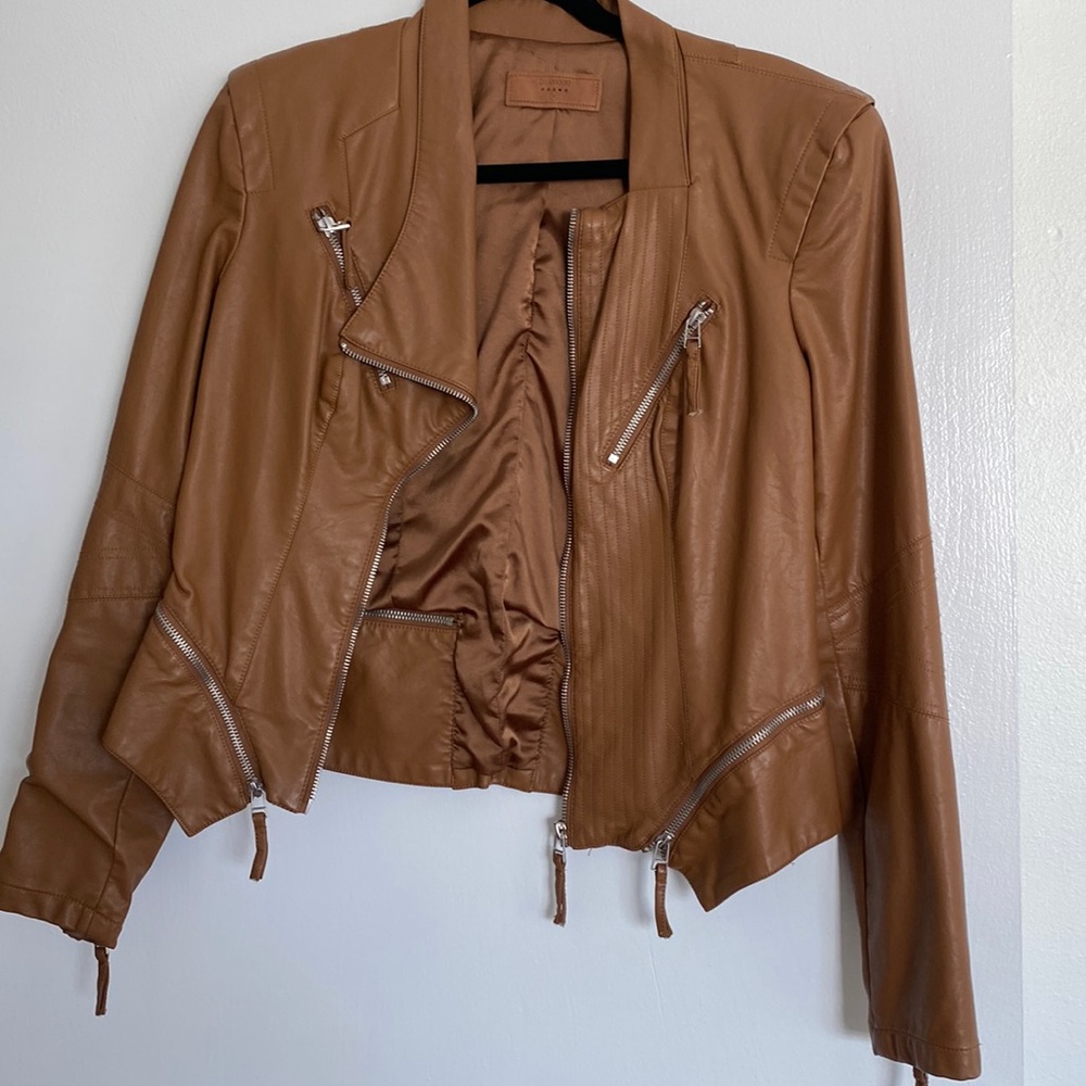 Blanknyc faux leather jacket